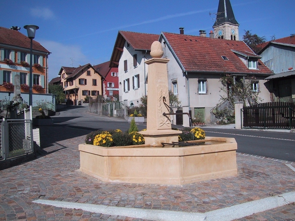 Fontaine haut village