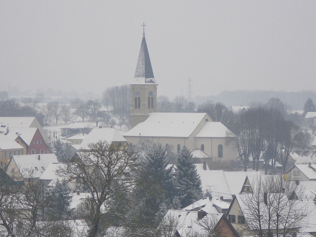 Hochstatt sous la neige